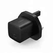 Belkin USB-C Plug 25W - USB-C Phone Charger PD 3.0 Fast Charging with PPS for Apple iPhone 17, iPhone Air, iPhone 16, Samsung Galaxy S25, Pixel 10, Nintendo Switch, & More - Black