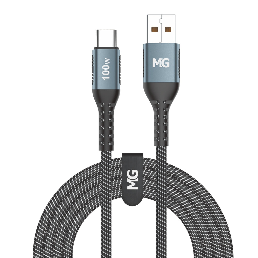 MG USB-A to USB-C Charge and Sync Cable - 1m, Compatible with All USB-C Devices