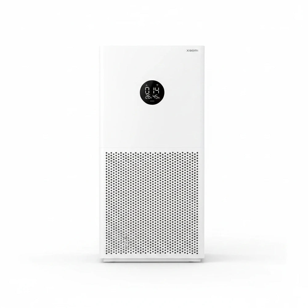 Xiaomi Smart Air Purifier 4 Lite with 75m² Coverage, App/Voice Control, Suitable For Large Room, 360 m³/h PCADR, Oled Touch Screen Display - Mi Home App, Works With Alexa - White