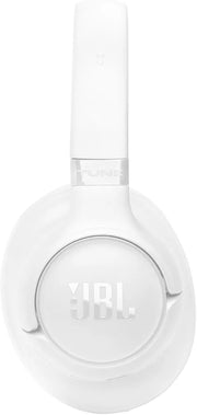 JBL Tune 730BT Wireless Over-Ear Bluetooth Headphones with Pure Bass Sound, 76H Battery Life, Dual Beamforming Mics, Multi-Point Bluetooth 6.0, Foldable & Comfortable – White 