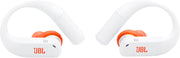 JBL Endurance Peak 4 Waterproof Wireless Sports Earbuds with Noise Cancelling and 48-Hour Battery - White