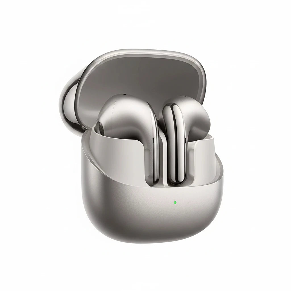Xiaomi Buds 5 - In-Ear Headphones with 40dB Hybrid Active Noise Cancelling, 39 Hours Battery Life, Dual Magnetic Driver & 5 EQ Settings, AI Wind Noise Cancelling, Google Fast Pair, Grey