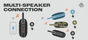 JBL Clip 5 Ultra-Portable Waterproof Bluetooth Speaker with 12-Hour Playtime and Auracast - Pink