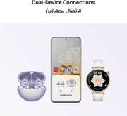 HUAWEI FreeClip, Groundbreaking Aesthetic Design, Feather-light Wearing, Open-ear Listening, AI Crystal-Clear Call, Long Battery Life, Dual-Device Connections, Black