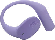 JBL Sense Lite Wireless Open-Ear Earbuds with Ear Hooks, IP54 Water-Resistant, 32-Hour Battery, Purple