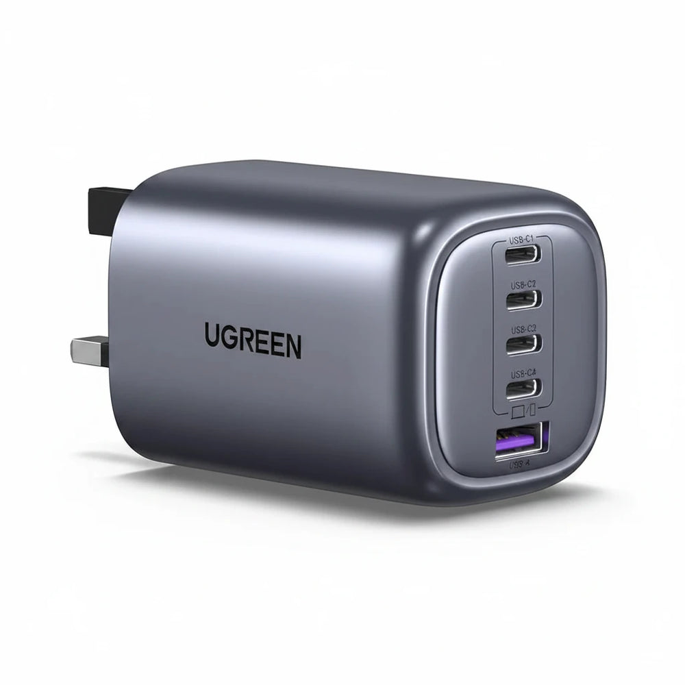 UGREEN Nexode 5-Port 100W USB C Charger, GaN Fast Wall Laptop Adapter
