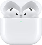 Apple AirPods 4 Wireless Earbuds, Bluetooth Headphones, Personalized Spatial Audio, Sweat and Water Resistant, USB-C Charging Case, H2 Chip, Up to 30 Hours of Battery Life, Effortless Setup for iPhone