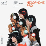 CMF by Nothing,Headphone Pro A11300010 50Hrcall time, ANC 4 Mic, B175, Light Grey