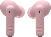JBL Wave Beam 2 Adaptive Noise Cancelling with Smart Ambient True Wireless Earbuds, Deep Bass, Comfort Fit, 40H Battery, Hands-Free + VoiceAware, Water and Dust Resistant - JBLWBEAM2PIK, Pink
