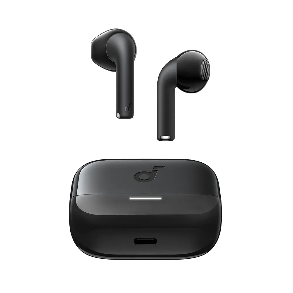Soundcore K20i by Anker, Semi-in-Ear Earbuds, Bluetooth Wireless, 36H Playtime, Fast Charge, Clear Sound, Comfortable Fit, ENC 2-Mic Clear Calls, Custom EQ, IPX5, Bluetooth 5.3, App Control 