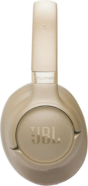 JBL Tune 730BT Wireless Over-Ear Bluetooth Headphones - Pure Bass, 76H Battery, Dual Mics, Multi-Point, Foldable - Beige