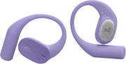 JBL Sense Lite Wireless Open-Ear Earbuds with Ear Hooks, IP54 Water-Resistant, 32-Hour Battery, Purple