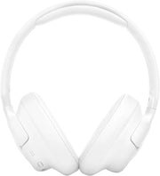 JBL Tune 730BT Wireless Over-Ear Bluetooth Headphones with Pure Bass Sound, 76H Battery Life, Dual Beamforming Mics, Multi-Point Bluetooth 6.0, Foldable & Comfortable – White 
