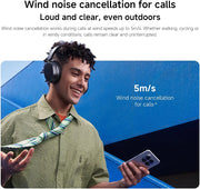 Xiaomi Redmi Buds 5 Pro Wireless Headphones with 42dB ANC, Bluetooth 5.4, and 72-Hour Battery Life - White