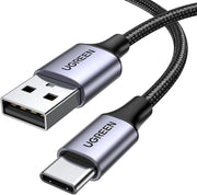 UGREEN Type C Cable 1M，Braided 18W USB A to USB C Fast Charging Cable