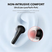 Soundcore K20i by Anker, Semi-in-Ear Earbuds, Bluetooth Wireless, 36H Playtime, Fast Charge, Clear Sound, Comfortable Fit, ENC 2-Mic Clear Calls, Custom EQ, IPX5, Bluetooth 5.3, App Control 