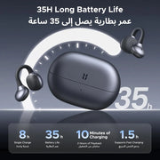 UGREEN S3 Air Wireless Earbuds, Open Ear Clip-on Earbuds 