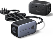 UGREEN 6-in-1 Power Strip 100W GaN Nexode Charging Station with 2AC Outlets