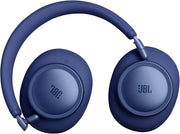 JBL Live 780NC Wireless Over-Ear Headphones with Adaptive Noise Cancelling, Spatial Sound, Voice Control, and JBL Pure Bass - Blue