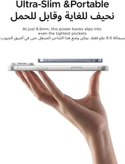 UGREEN MagSafe Power Bank 5000mAh Ultra-Slim Qi2 15W Wireless Charging