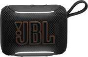 JBL Go 5 Portable Bluetooth Speaker with Ambient Edge Lighting, IP68 Waterproof & Dustproof, 10H Playtime, AirTouch Stereo Pairing, Auracast™, USB-C Lossless Audio – Compact & Drop-Proof, Black