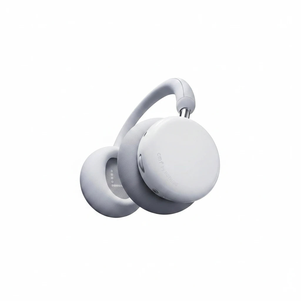 CMF by Nothing,Headphone Pro A11300010 50Hrcall time, ANC 4 Mic, B175, Light Grey