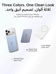 UGREEN MagSafe Power Bank 5000mAh Ultra-Slim Qi2 15W Wireless Charging
