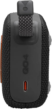 JBL GO 4 Ultra-Portable Bluetooth Speaker with Auracast, 15-Hour Playtime, and Sleek Black Design