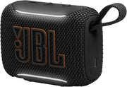 JBL Go 5 Portable Bluetooth Speaker with Ambient Edge Lighting, IP68 Waterproof & Dustproof, 10H Playtime, AirTouch Stereo Pairing, Auracast™, USB-C Lossless Audio – Compact & Drop-Proof, Black