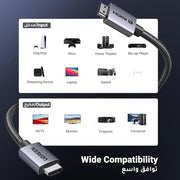 UGREEN 8K 4K HDMI 2.1 Cable Certified High-speed HDMI for PS5/Xbox 2M