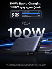 UGREEN Power Bank 20000mAh 100W Laptop Fast Charging Portable Charger