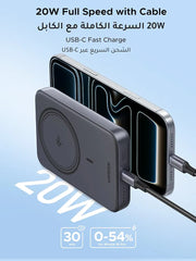 UGREEN MagSafe Power Bank 10000mAh Ultra-Fast Qi2 15W Wireless Charger
