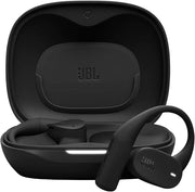 JBL Sense Lite Wireless Open-Ear Earbuds with Air Conduction, 32-Hour Battery, and IP54 Water Resistance - Black