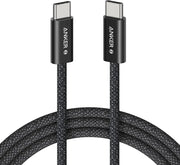 Anker Zolo USB C to USB C Cable, Braided and Dirt-Free Type C Fast Charging Cable, Slim Connector, for iPhone 17/16 Series, MacBook