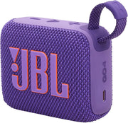JBL GO 4 Ultra-Portable Bluetooth Speaker with Auracast, 15-Hour Playtime, and Sleek Design - Purple