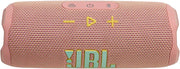 JBL Flip 7 - JBL Pro Sound with AI Sound Boost, up to 16 hours of playtime, multi-speaker connection via Auracast, and waterproof, dustproof, drop-proof design for all adventures – Pink.
