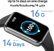 HUAWEI Band 11 Health and Fitness Tracker, Smart Watch, 24/7 Health Intelligence, HRV, Sleep Tracking, Stress Monitor, Emotional Wellbeing, Ultra-Slim, iOS & Android, Up to 14 Days Battery Life, Black