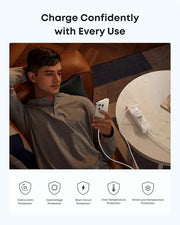 30W USB C Plug, Anker Zolo Compact GaN USB C Charger, Enhanced Temperature Control, Compact Design and 3X Faster Charging, Compatible with iPhone, iPad, Samsung, Pixel, and More