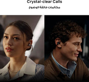 HUAWEI FreeClip 2 Open-Ear Clip-On Earbuds, Airy C-bridge design, Lightweight, 38H Battery, Fast Charge, Dual Driver, IP57 Waterproof & dust proof, Touch & Head-motion control, iOS & Android, Black