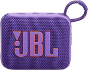 JBL GO 4 Ultra-Portable Bluetooth Speaker with Auracast, 15-Hour Playtime, and Sleek Design - Purple