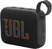 JBL GO 4 Ultra-Portable Bluetooth Speaker with Auracast, 15-Hour Playtime, and Sleek Black Design