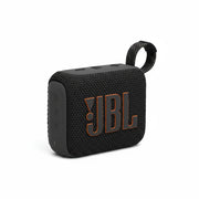 JBL GO 4 Ultra-Portable Bluetooth Speaker with Auracast, 15-Hour Playtime, and Sleek Black Design
