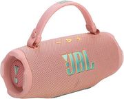 JBL Charge 6 Portable Waterproof Bluetooth Speaker with Power Bank and 28-Hour Playtime - Pink