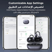 UGREEN S3 Air Wireless Earbuds, Open Ear Clip-on Earbuds 