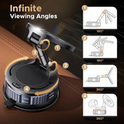UGREEN Magsafe Car Mount Removable Base 360° Adjustable One-hand Auto Lock