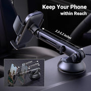 UGREEN Car Phone Holder Car Mount Upgraded 4-in-1 One-button Release