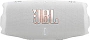 JBL Charge 6 Portable Waterproof Bluetooth Speaker with Power Bank and 28-Hour Battery - White
