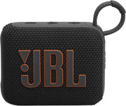 JBL GO 4 Ultra-Portable Bluetooth Speaker with Auracast, 15-Hour Playtime, and Sleek Black Design