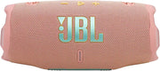 JBL Charge 6 Portable Waterproof Bluetooth Speaker with Power Bank and 28-Hour Playtime - Pink