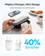 30W USB C Plug, Anker Zolo Compact GaN USB C Charger, Enhanced Temperature Control, Compact Design and 3X Faster Charging, Compatible with iPhone, iPad, Samsung, Pixel, and More
